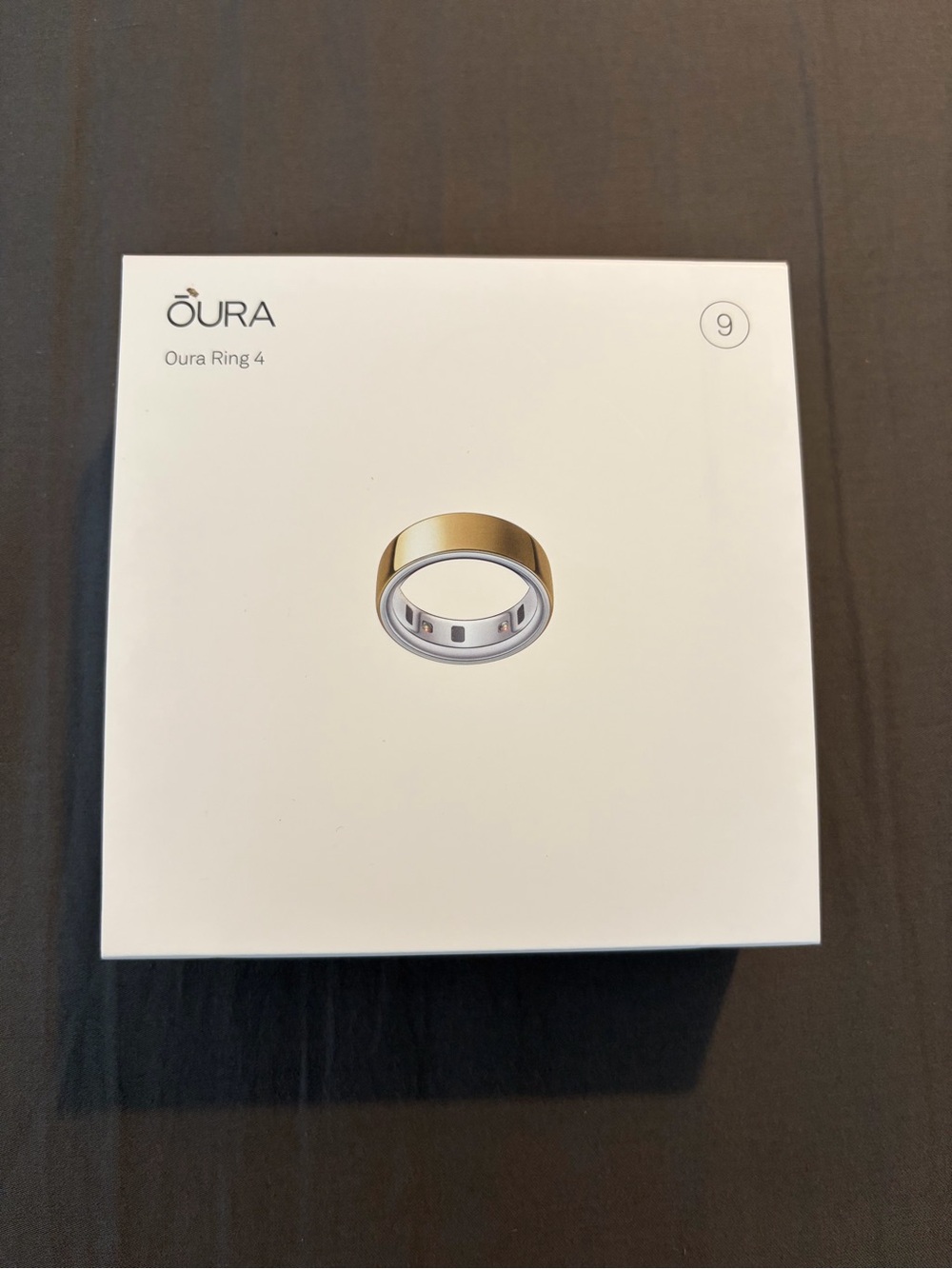 Oura Gold Smart Ring - Gold Tone